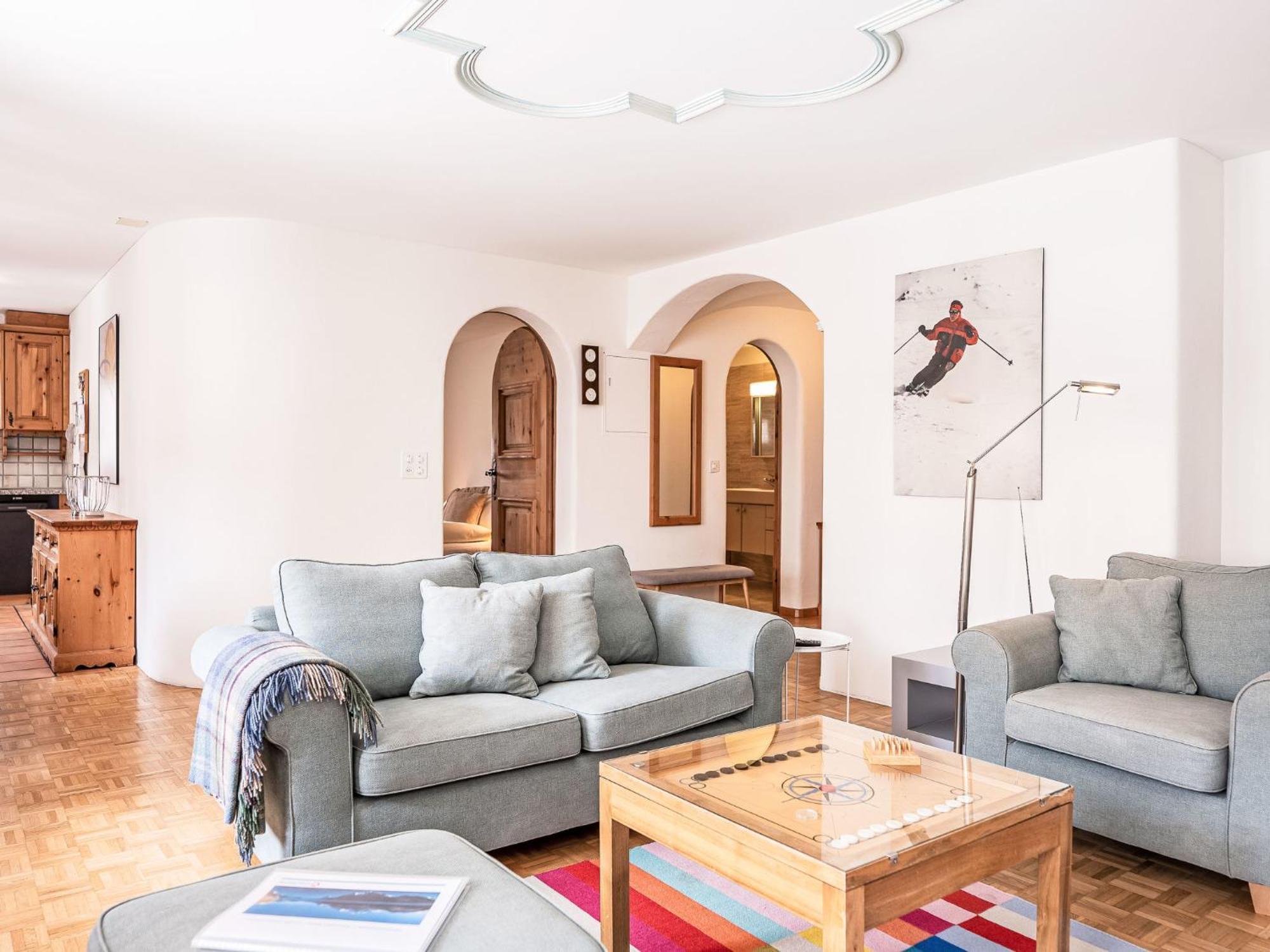 Apartment Chesa Mezzaun By Interhome Zuoz Exterior foto